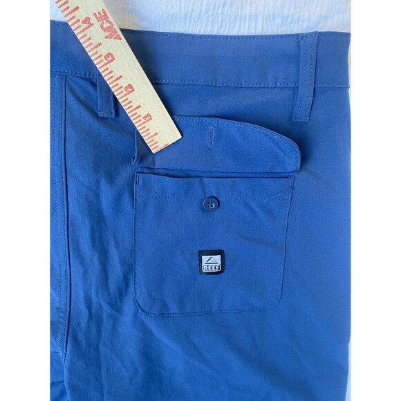 Reef Men's Medford Hyper Flex Lightweight Button Zip Walk Board Shorts- Size 32- - Picture 14 of 14